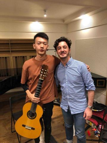 陳敬原 - 與Gabriel Bianco大師班合照