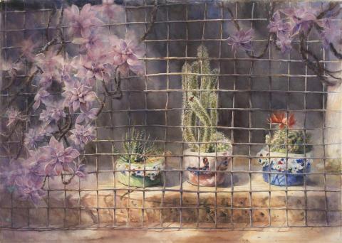 Shain - 高二 全國學生美展西畫類水彩作品