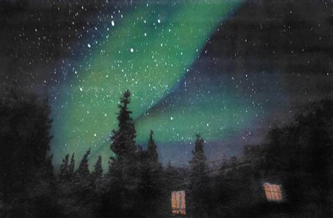 東千里革製間-團體課程/活動合作/教學預約 - 作品：手染色皮革寫字墊1