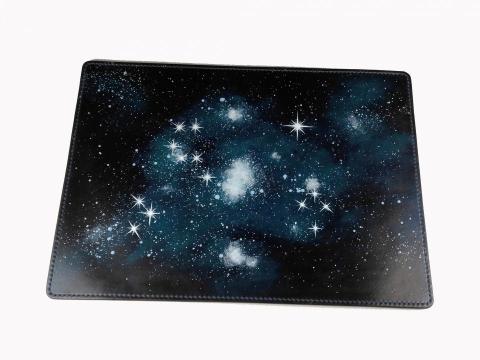 東千里革製間-團體課程/活動合作/教學預約 - 作品：手染色皮革寫字墊3