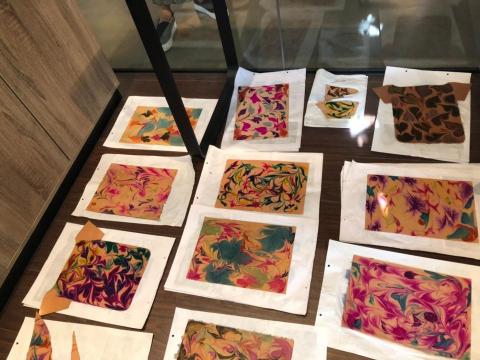 東千里革製間-團體課程/活動合作/教學預約 - 台北工藝館糊染課程記錄照4