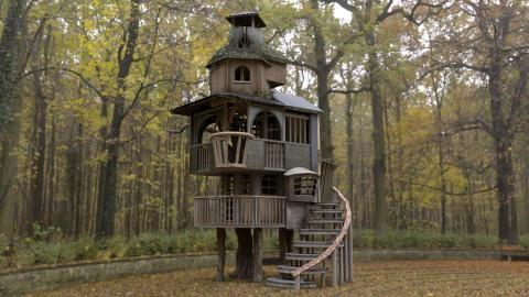 許瀞云 - 木屋3D建模