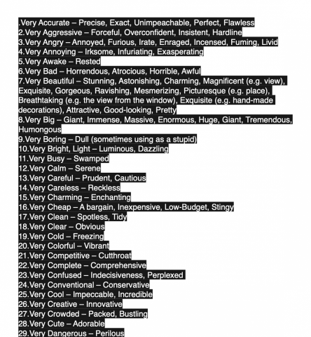 陳沂謙 - 自編教材。增進進階單字字彙量