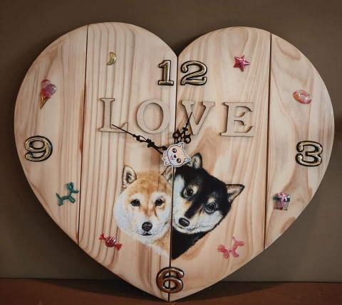 竑諒彩繪工房（21改造工房） - 木板畫，親愛柴柴