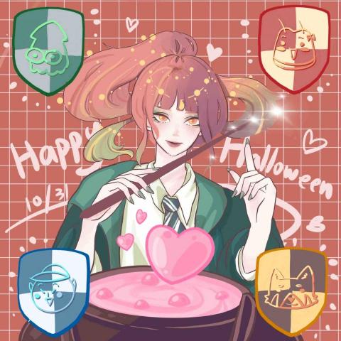 桃氣少女UEUE4ni - 萬聖節企劃圖