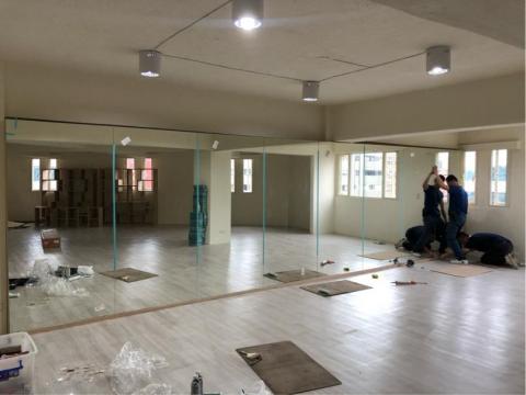 智宇設計工作室 - 舞蹈教室全身鏡安裝 智宇設計工作室 - 舞蹈教室全身鏡安裝