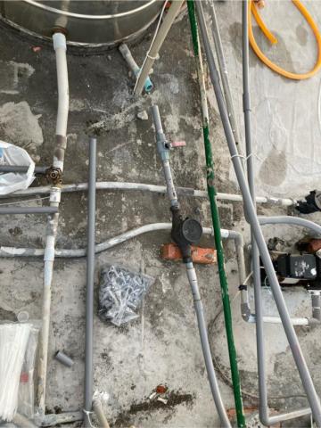 捷將工程有限公司 - 水塔水表施工