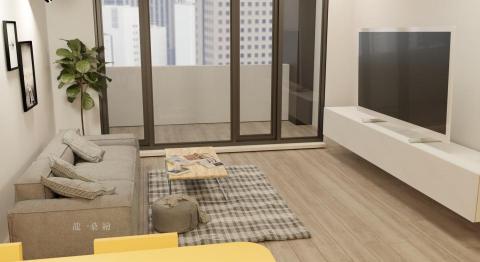 龍一桑 - 2房1廳 平面3D立體圖(3)