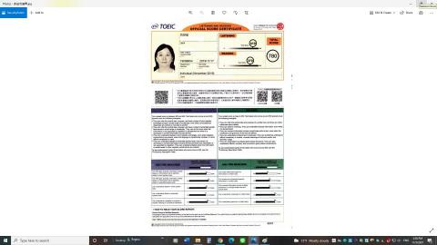 雙晴文字坊 - 多益780分