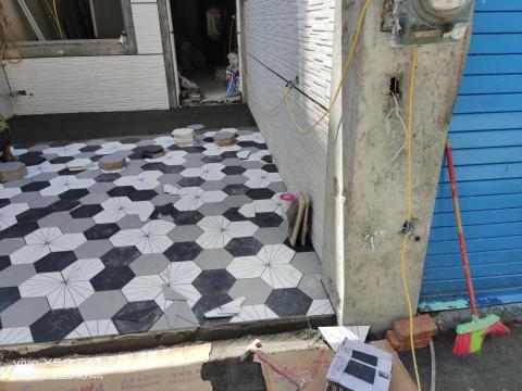 富井 - 低調復古拼花六角磚