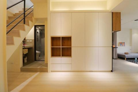 牆-工作室Twall studio 空間設計/舊屋空間改造 - 台中舊屋翻新案-玄關空間