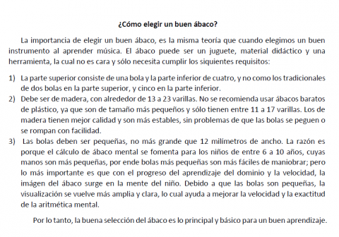 陳建宏 Marcelo - 珠心算教案西班牙語翻譯