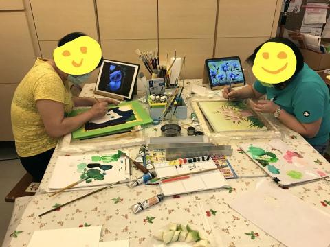 王寶 - 成人油畫家教