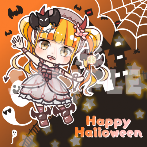 小森個人工作室-楊羽彤 - Ｑ版的節日賀圖