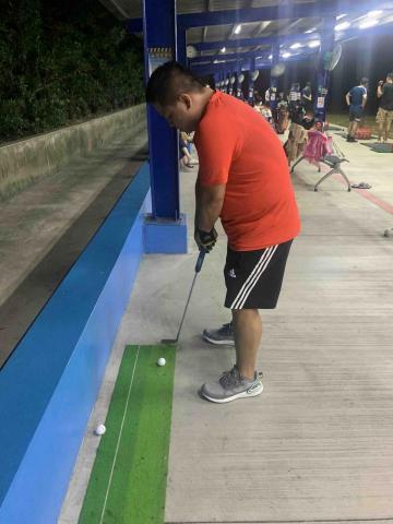 張家富 高爾夫教學 - 推桿站姿動作設定