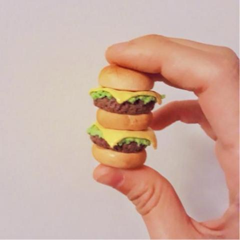 王旂 - 黏土作品-漢堡