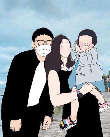 黑色幽默平面設計 - #人像繪畫 『需提供照片』