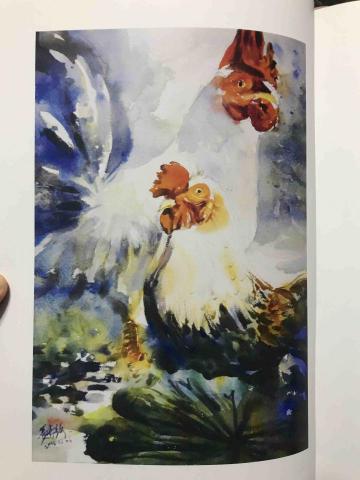 黃香綺 - 水彩示範