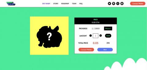 多吉設計 - 5.Dopewaby
類型:NFT網站(含區塊鏈串接整合)