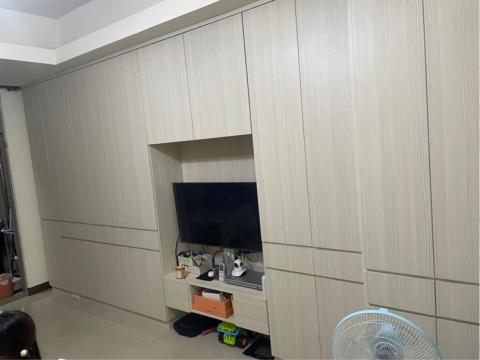 德豐室內裝修 - 鳳山林公館電視整合收納櫃