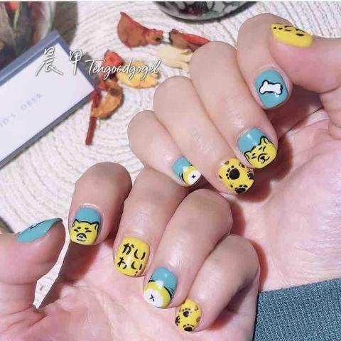 NailsDaDaDIY - 柴犬作品