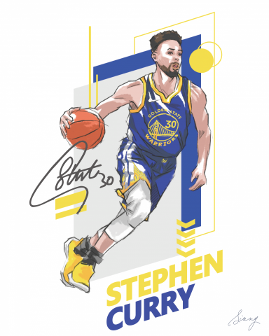 孫裕翔 - PS電繪插畫
Stephen Curry