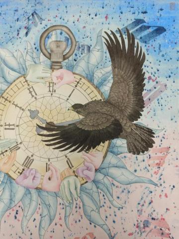 小麥老師 - 智慧與勇氣局部圖