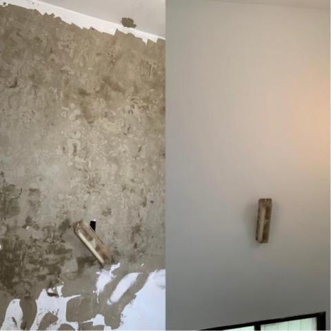 將遠油漆工程 - 壁癌防治後重新粉刷