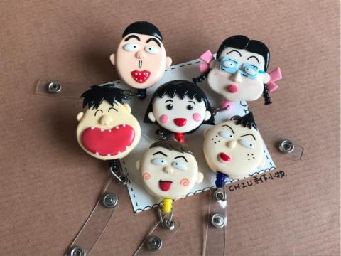 小球 - 客製商品/櫻桃小丸子/識別扣