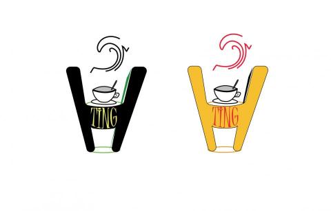 街屋狂影 - xx咖啡店logo