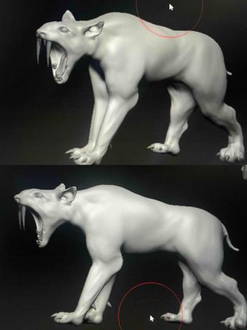 黎帆 - Zbrush動物模型