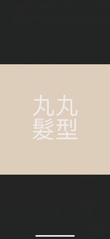 丸丸髮型 丸丸髮型