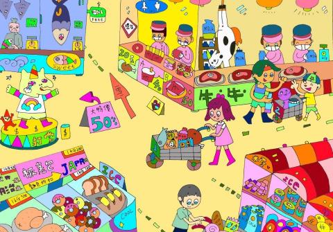 鐵獅畫畫工作室 - 兒童繪畫風格