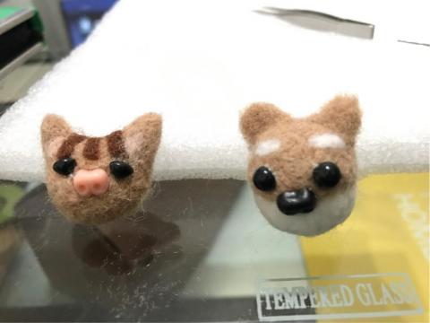 逼逼逼。配音。手作 - 羊毛氈製作