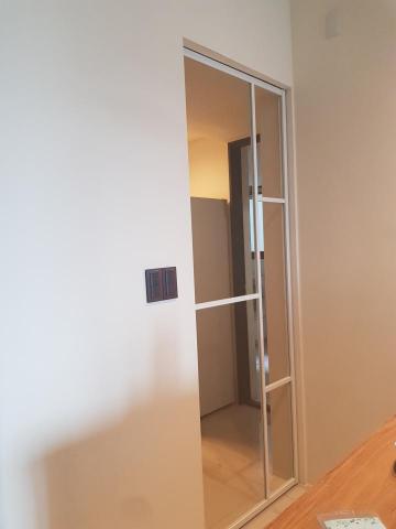 愛家裝潢設計工作室 - 廚房鋁框推拉門設計