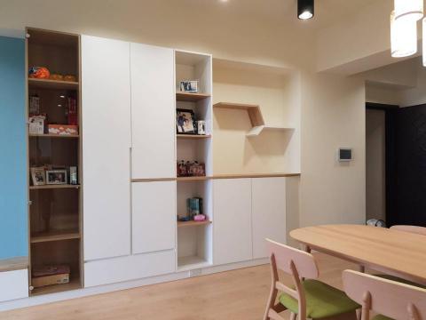 愛家裝潢設計工作室 - 系統櫃設計