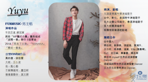 愛玩樂藝術團隊 - 男主唱