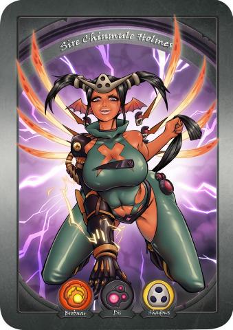 Hilltw(林世峰) - 遊戲卡牌設計(電繪(Clip)