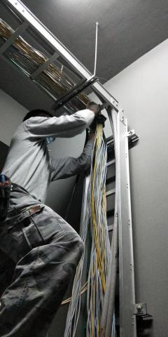 向山監控系統有限公司 - 大樓新建案之電信室線路整理