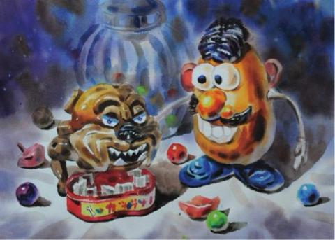 意象美術畫室  - 水彩靜物