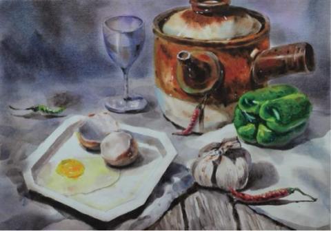 意象美術畫室  - 水彩靜物