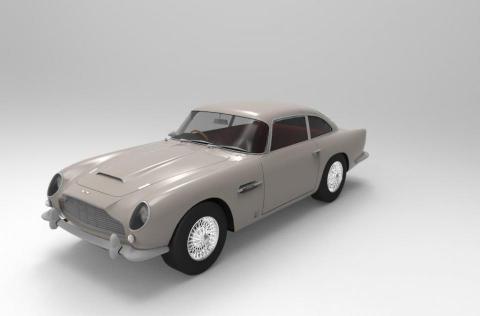 Serien - Aston Martin DB5 3D Model