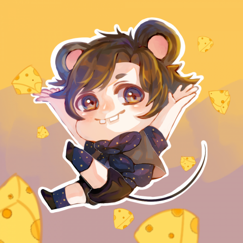 王雅亭 - 吉祥物繪圖。