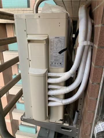 愷承空調工程有限公司 - 新店日立室外機安裝