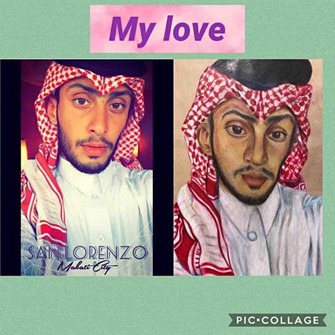 賴凱凝 - 人像色鉛筆畫