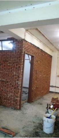 劉家貴 - 磚牆隔間，砌磚完成