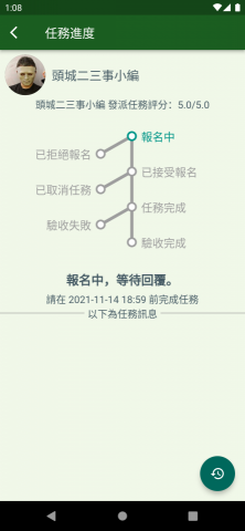 黃奕傑 - 統計圖
進度表