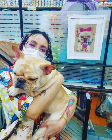 賴凱凝 - 寵物畫宮製化（色鉛筆）