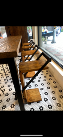 史密斯設計有限公司 - 偷吃吐司早餐店仿舊工業風家具訂製