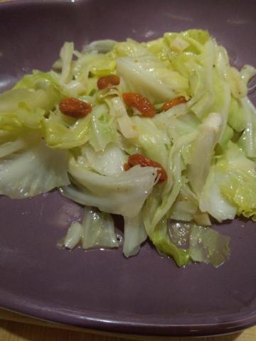 Sophie廚坊 - 枸杞子高麗菜